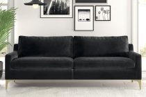 Sofa chân kim loại tay vuông 2 chỗ ngồi- GSF-005