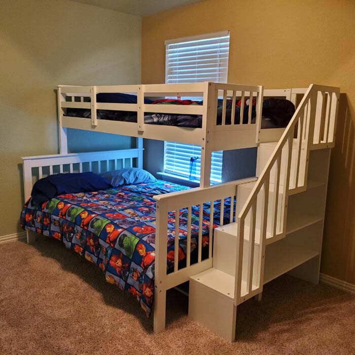 Giường ngủ 2 tầng đa năng cho trẻ GN-007