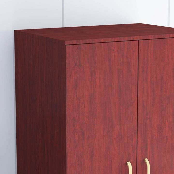 Tủ quần áo gỗ 2 cửa 3 ngăn tủ Battell Armoire TQA-014