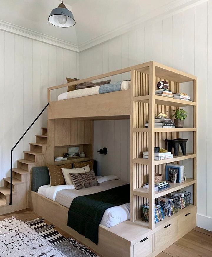 Top những mẫu giường tầng thông minh cho phòng nhỏ được yêu thích