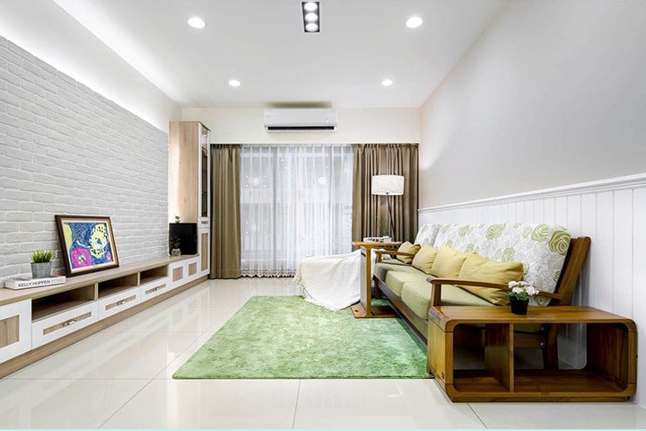 mẫu thiết kế nội thất phòng khách chung cư đẹp theo xu hướng