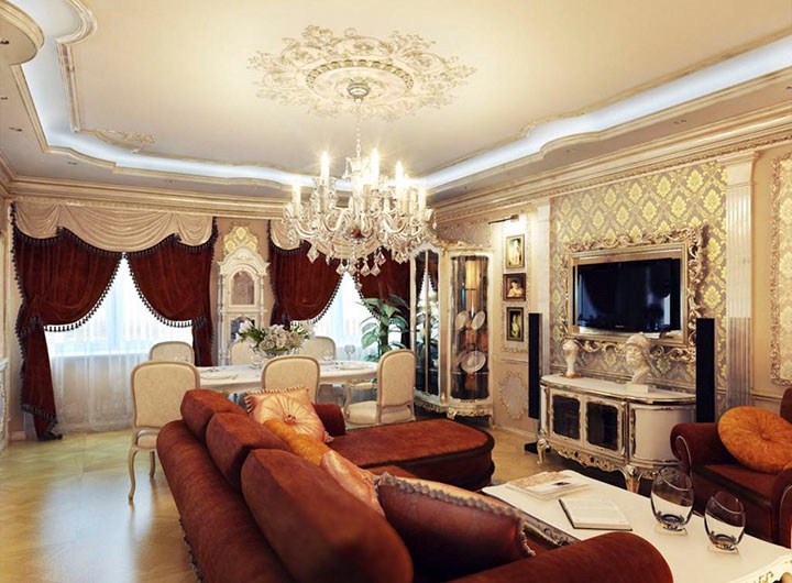 Phong cách thiết kế nội thất cổ điển Classical
