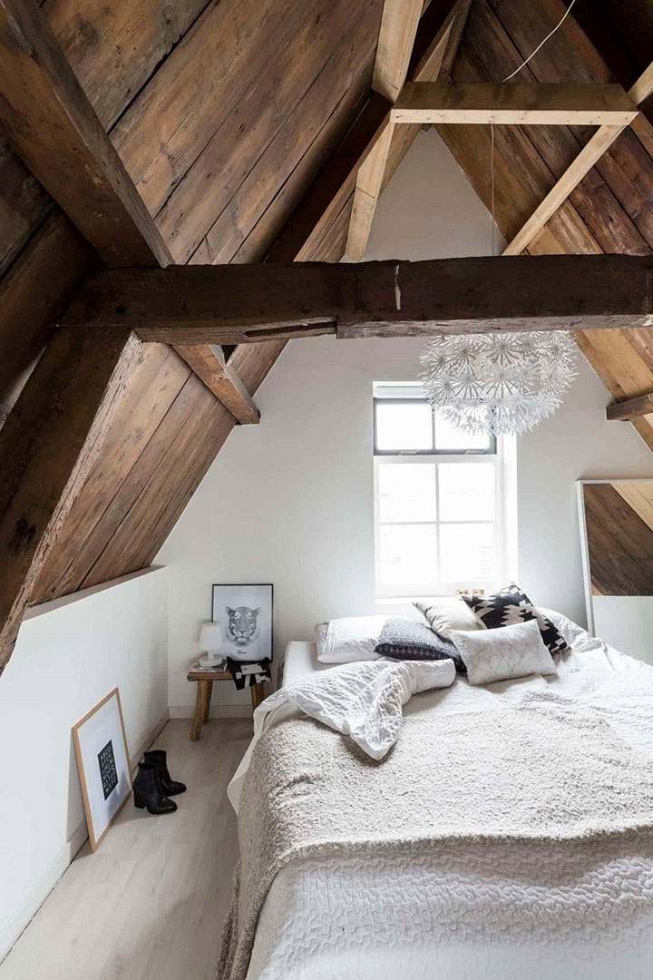Ứng dụng Scandinavian vào trang trí phòng ngủ