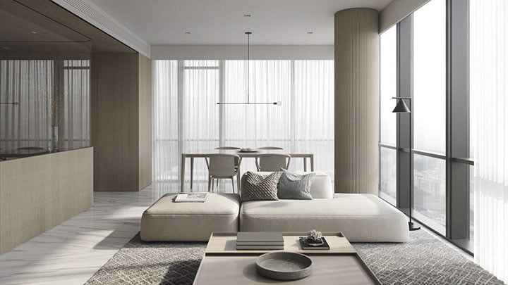 Đặc trưng của lối thiết kế nội thất theo phong cách tối giản Minimalism