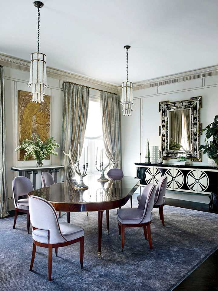 Art Deco xuất hiện trong thiết kế nội thất