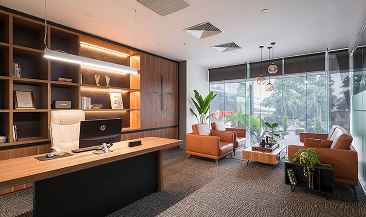 10 Mẫu thiết kế nội thất phòng giám đốc hiện đại cực đẹp