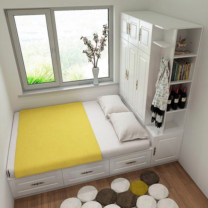 Cách tối ưu thiết kế nội thất phòng ngủ nhỏ