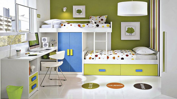 15 Mẫu thiết kế nội thất phòng trẻ em cho bé trai, bé gái cực đẹp
