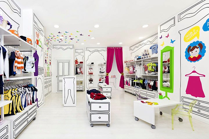 Mẫu thiết kế nội thất shop thời trang cực đẹp tại TPHCM