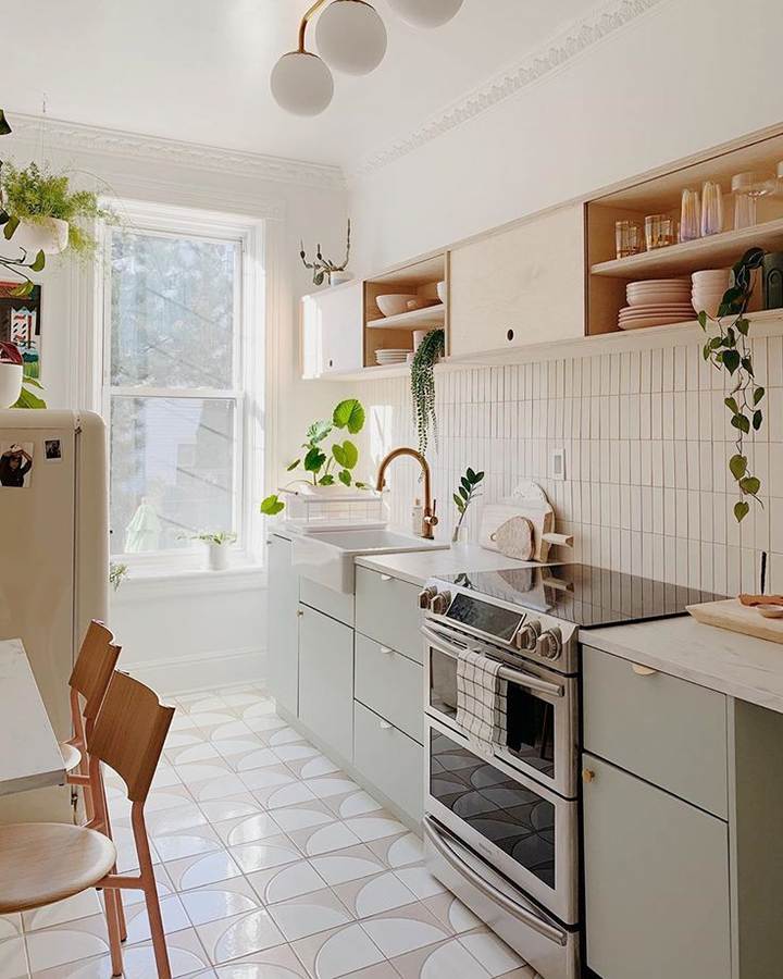 15 mẫu nội thất phòng bếp chung cư hiện đại, thông minh